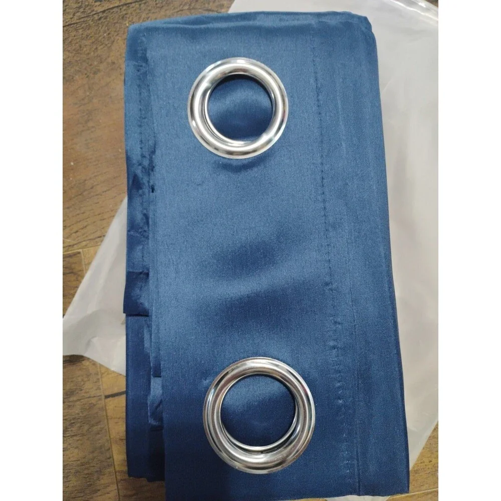 PureFit Navy Blue Curtain Panel 52